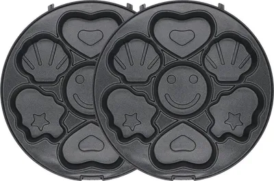 Image de Plaques pour gaufrier, adaptées pour une utilisation à la plage - Sans PFAS - Appareils JAP, modèle Dough Joy