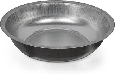 Produktbild von Große galvanisierte Pflanzenschale für Gartendekoration und Mini-Teich - Ø 51,5 cm