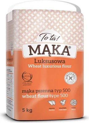 Zdjęcie produktu dla To Ta! Mąka Pszenna Luksusowa Typ 500 5 Kg