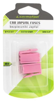 Immagine prodotto di Fusibili JAPVAL MINI CLIP, 30A, 2 pz.
