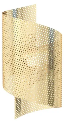 Produktbild von Wandleuchte SPIRAL aus Stahl in Gold