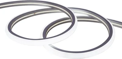 Produktbild von LED-Streifen Neon Dimmbar 220V Kaltweiß Halbrund 180° 7.5W/m Schnitt 100cm IP67 nach Maß 1 m