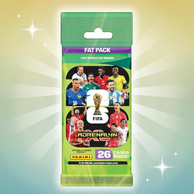 Produktbild von 1x FIFA World Cup 2026 Adrenalyn XL Fat Pack Booster | Panini Sammelkarten