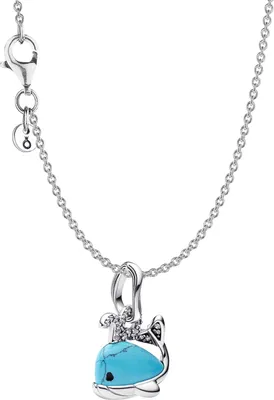 Pandora 28907 Damen-Halskette Silber Geschenkset Wal 1