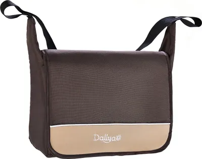 Produktbild von Daliya® Wickeltasche Mamabag Tasche Organizer für  Bambimo Kinderwagen oder Universal (Braun)