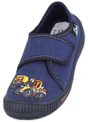 Produktbild von Beck Jungen Niedrige Hausschuhe Graafmaschine, Blau, 23 EU
