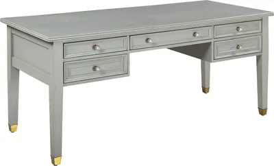 Produktbild von Schreibtisch Computertisch Büro Tische Office Wohnzimmer Kollektion Tisch Holz