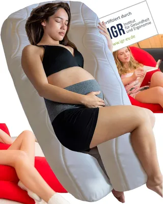 Produktbild von Traumreiter Seitenschläferkissen mit Memory Foam Körperunterstützung ohne Bezug, Größe M