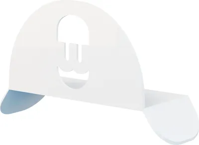 Produktbild von Wallbox Wandhalterung für Kabel weiß