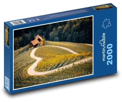 Zdjęcie produktu dla martinpuzzle - Puzzle 2000 - Vinice - drogi