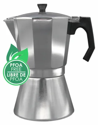 Mokka-Kanne 9 Tassen Aluminium Induktion