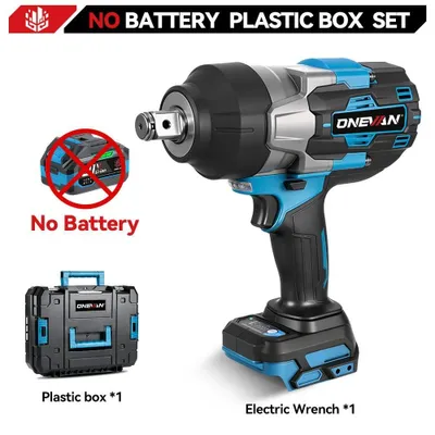 Image de Visseuse à chocs sans fil - Visseuse à chocs - Sans balais - Couple de 3 500 Nm - 0 à 9 000 coups/min - 4 000 W - Sans fil - Sans batterie