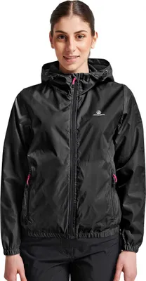 Produktbild von ATHL DPT. Damen Regenjacke/ Outdoorjacke mit Kapuze Schwarz Gr. L
