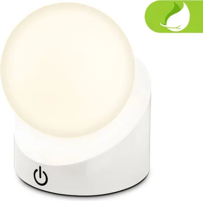 Produktbild von Mini LED Tischlampe kabellos IP54 Tischleuchte Akku Aussen/Innen Dimmbar Touch