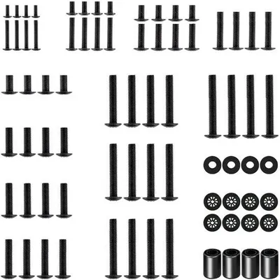 Produktbild von TV-Montage-Kit für bis 80 Zoll, M4-M8-Schrauben, Abstandhalter, EV033