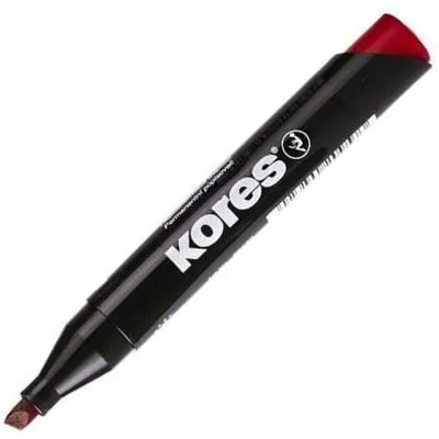 Obrázek produktu pro Kores M20957, Červená, Rozšířený hrot, Černá, Červená, Bílá, 3 mm, 5 mm, 1 kusů