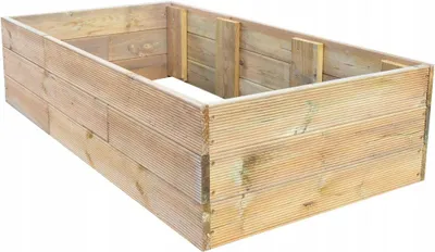 Immagine prodotto di Set di 2 fioriere regolabili per orto, fioriere ispezionabili in legno