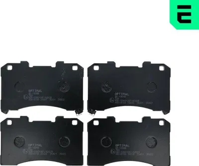 Produktbild von OPTIMAL Bremsbeläge Satz Vorne Bremsklötze für TOYOTA YARIS (P21, PA1, PH1) BP-13046