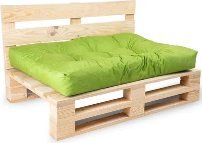 Immagine prodotto di Seduta cuscino per pallet in poliestere BANANAIR 120x80x15 cm verde