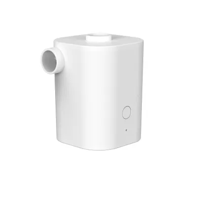 Produktbild von Elektrische Luftpumpe,Wiederaufladbare Akku Luftpumpe,Quick-Fill Inflator Deflator Luftpumpe Elektrisch,5 Luftdüsen für Camping Isomatte,Luftmatratze