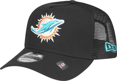 Zdjęcie produktu dla Czapka New Era A-Frame Snapback Trucker Cap - Miami Dolphins