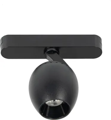 Produktbild von Lindby LED-Spot 48 V Lumaro, schwarz, Ø 6,2 cm, dimmbar