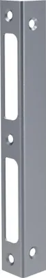 Produktbild von BASI - Winkelschliessblech - WS 95 - verzinkt - käntig - 22x22x200 mm - Rechts/Links verwendbar - 9502-0200