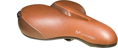 Image de Selle gonflable P&P Luftikus Neo, couleur marron, unisexe.