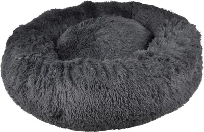 Image de Coussin rond Chat ou Chien Relax Anthracite