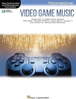 Obrázok produktu pre Video Game Music for Trombone Instrumental Play-Along Series Book/Online Audio