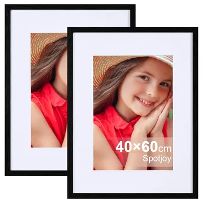 Obrázek produktu pro Sada dvou dřevěných fotorámečků, rozměr 40 x 60 cm