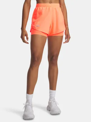 Produktbild von Under Armour UA Fly By 2-in-1 Shorts für Damen SM