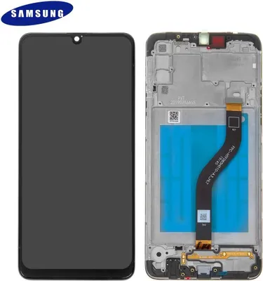 Produktbild von Original Samsung Galaxy A20s A207F LCD Display Touch Screen Digitizer Bildschirm (Service Pack) Black GH81-17774A