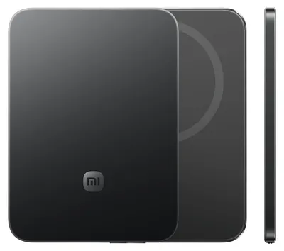 Produktbild von Xiaomi Ultrathin Magnetic Power Bank 5000mAh, 15W MagSafe, Graphite Black