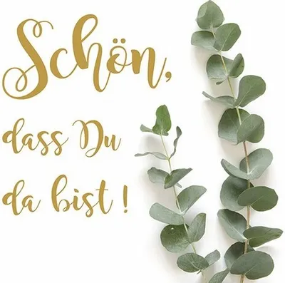Obrázek produktu pro 20 elegantních zelených ubrousků - Krásné na eukalyptu 33x33cm