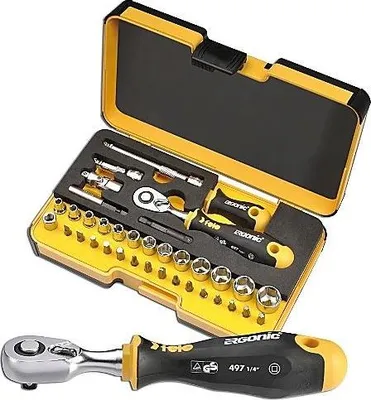 Imagen del producto de Juego de herramientas Felo Ergonic R-GO XL, 36 piezas