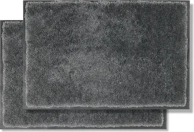 Produktbild von Astra Fußmatte für Innen LAVA 2ER SET Anthrazit 40 x 60 cm