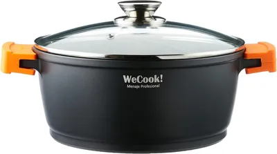 Produktbild von CAST ALUMINIUM POT WITH LID ECOCHEF 24 cm.