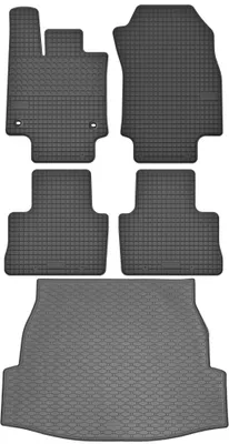 Obrázok produktu pre Toyota Rav4 V SUV od roku 2019. SADA - gumené rohože + rohož do batožinového priestoru