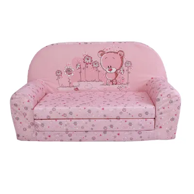 Produktbild von Kindersofa "MINI" zum Aufklappen Bärchen W386 04 FORTISLINE