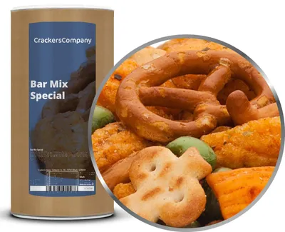 Produktbild von CrackersCompany Bar-Mix Spezial (Bar Mix Special), Membrandose 300 g