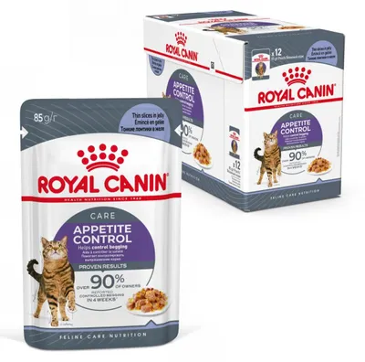 Zdjęcie produktu dla Royal Canin Appetite Control Care Karma Mokra W Galaretce Dla Kotów Domagających Się Jedzenia 12x85g