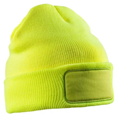 Immagine prodotto di Result - Berretto da stampare per uomo/donna unisex - Inverno FK1376 (taglia unica) (giallo fluorescente)