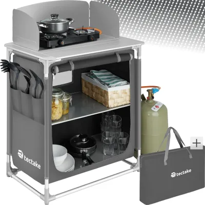 Produktbild von TecTake 402921, Grau, 7,1 kg, 760 mm, 535 mm, 1070 mm