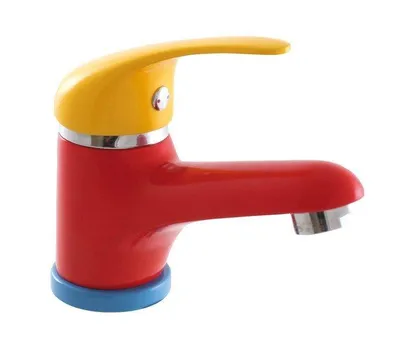 Immagine prodotto di Sapho Kid - Miscelatore per lavabo senza scarico, colorato/cromato KD02