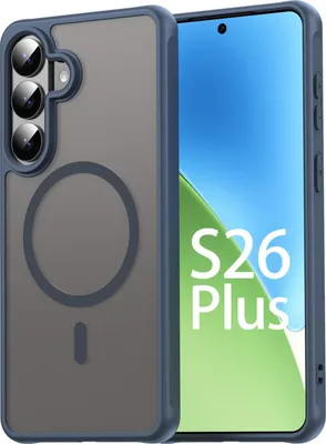 Produktbild von Handyhülle für Samsung Galaxy S26+ Magnet Case Schutzhülle Kratzfest in Blau