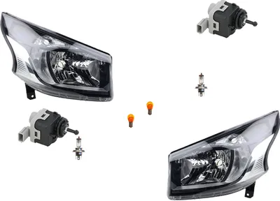 Zdjęcie produktu dla Johns, reflektory odpowiednie dla Renault Trafic 05/14- Światło. Lewy Prawy + serwomotor 8200501939 2605600Q0E 260562319R 4420577 93168280 260601784R 2