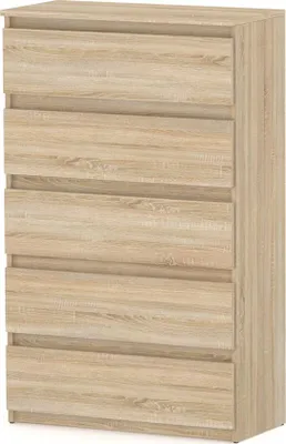 Zdjęcie produktu dla Komoda Drewniana 70Cm Nowoczesna Pojemna Szafka Do Salonu Sypialni Sonoma