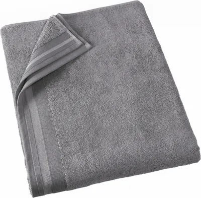 Produktbild von handtuch Contessa100 x 150 cm Baumwolle grau