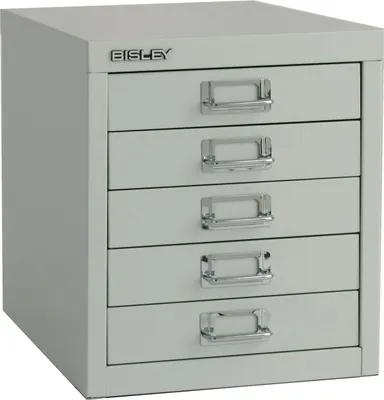 Produktbild von Bisley MultiDrawer Schubladenschrank - Farbe: Lichtgrau